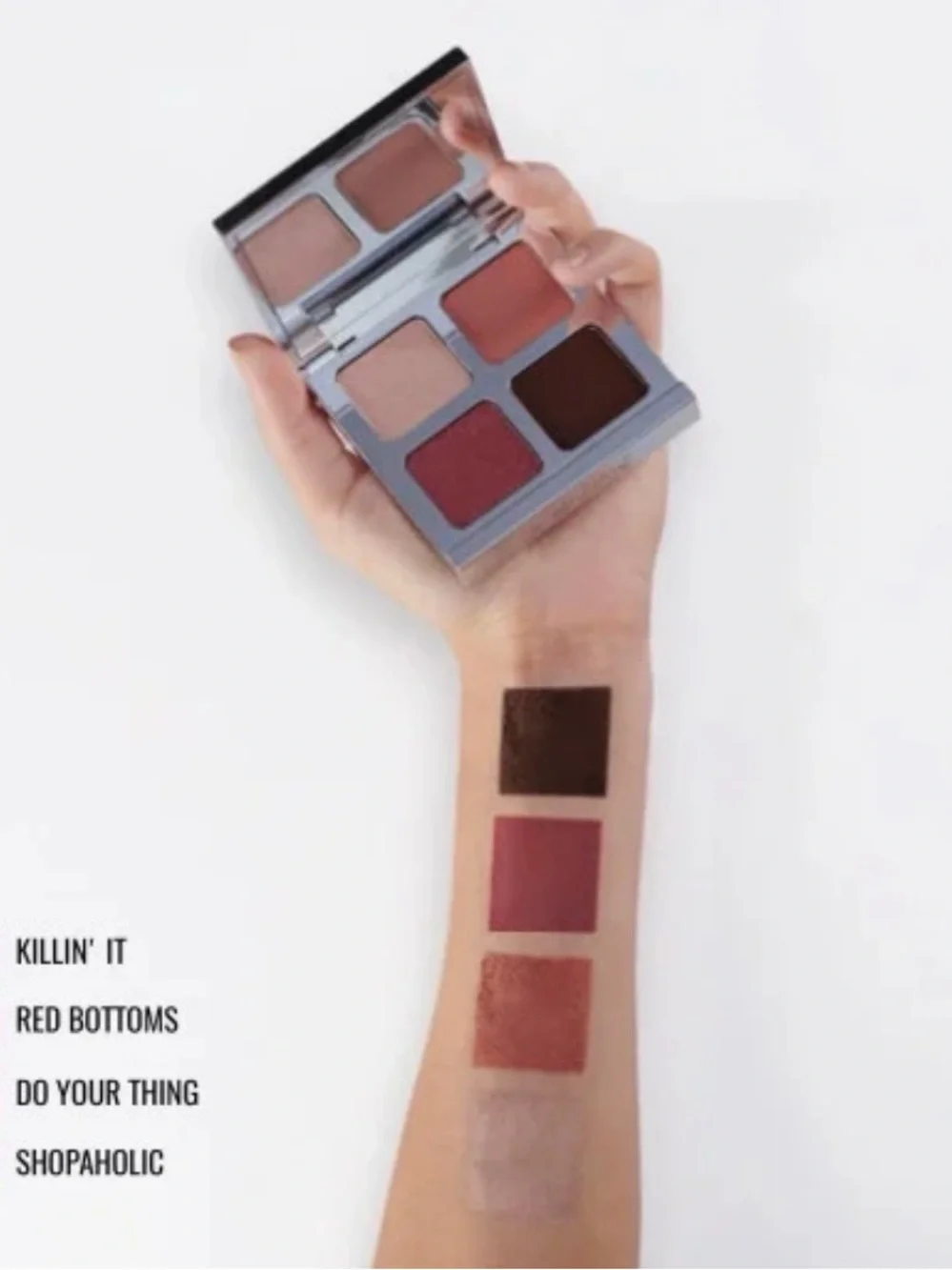 IL MAKIAGE Warm Rose & Copper Eyeshadow Quad